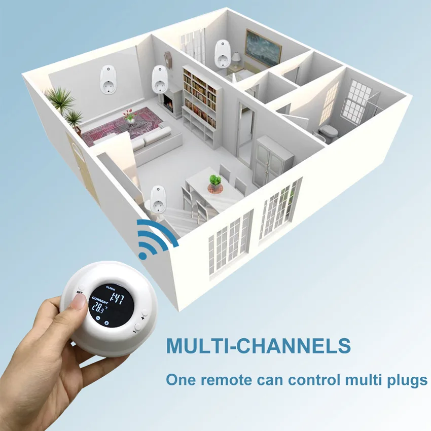 Nashone удаленный сокет беспроводной термостат с Smart Plug Tempersture контроллер 120 V 230 16A