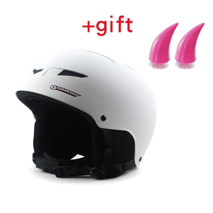 OSHOW лыжный шлем для взрослых полупокрытый скейтборд спортивный Женский Чехлы 57 62