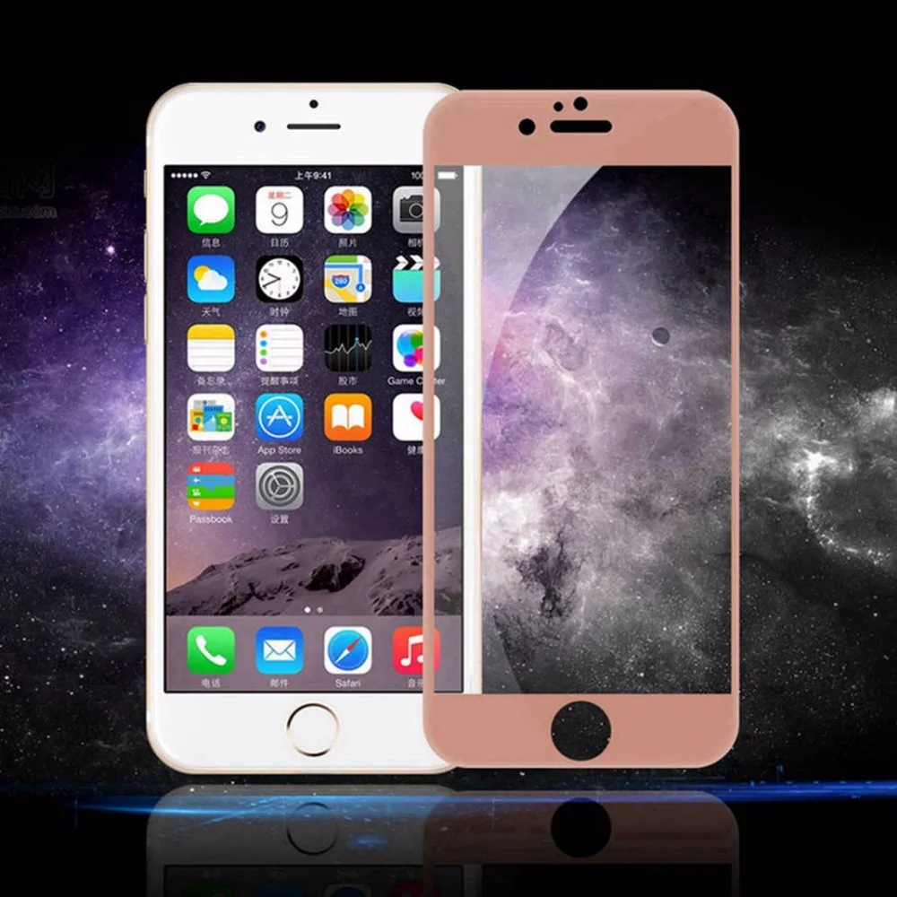 9H 3D закаленное стекло для iPhone 6 6s 6plus 6s plus 7 защита для экрана для iPhone7 plus Защитная пленка для стекла полное покрытие