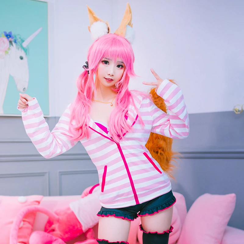 CosplayLove FGO Fate/Экстра Fate большой заказ CCC Tamamo No Mae косплей костюм на Рождество