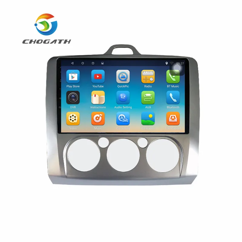 ChoGath 9'' Quad-Core 2 din Android 8.0 Car Radio GPS Navigation Player for Ford FOCUS 2005 2006 2007 2008 2009 2010 2011 |