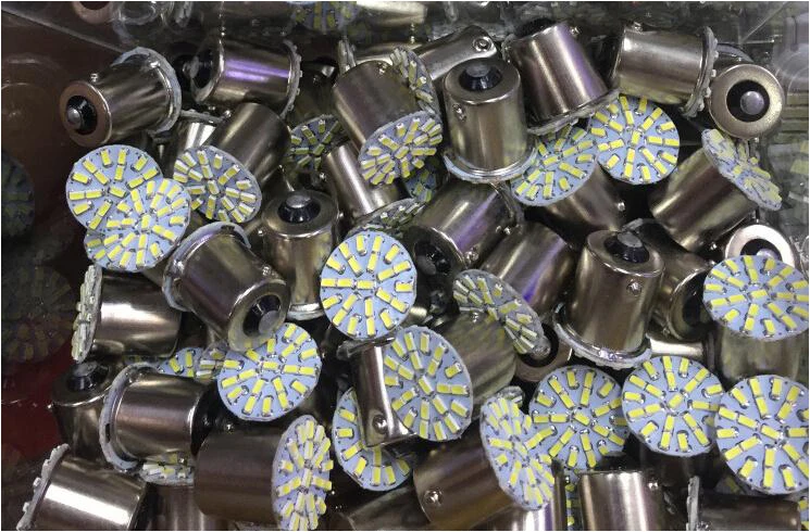1 шт. 1156 SMD 3014 22 LED BA15S P21W Автомобильный задний боковой индикатор огни парковочная
