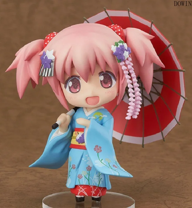 10 см аниме Puella Magi Madoka Magica фигурка игрушка 332 Kaname Kawaii Модель Кукла для