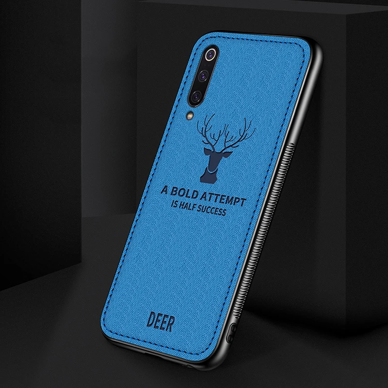 Чехол KEYSION для телефона Xiaomi Mi 9 8 SE Lite A2 Классический тканевый матовый мягкий