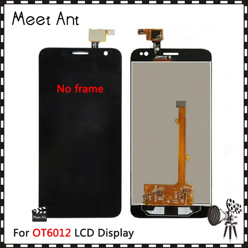 Высокое качество 4 3 &quotдля Alcatel One Touch Idol Mini 6012 OT6012 6012D ЖК экран с кодирующий