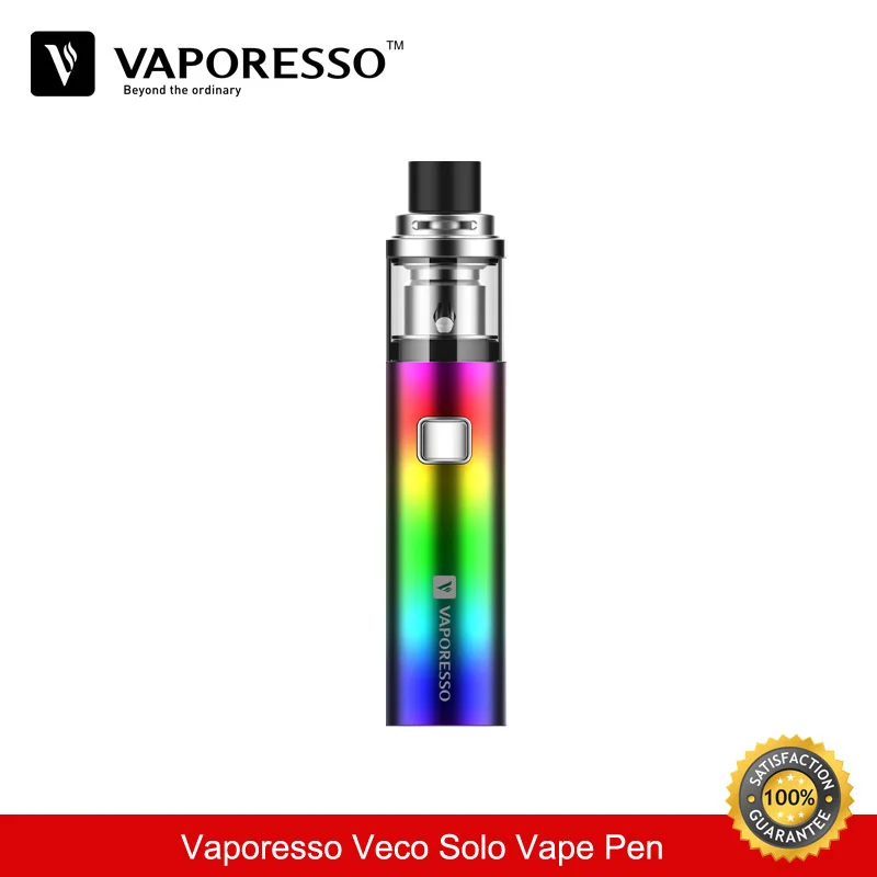 Электронная сигарета Vaporesso Veco Solo Vape Starter Kit 1500 мАч 2 мл емкость все в одном