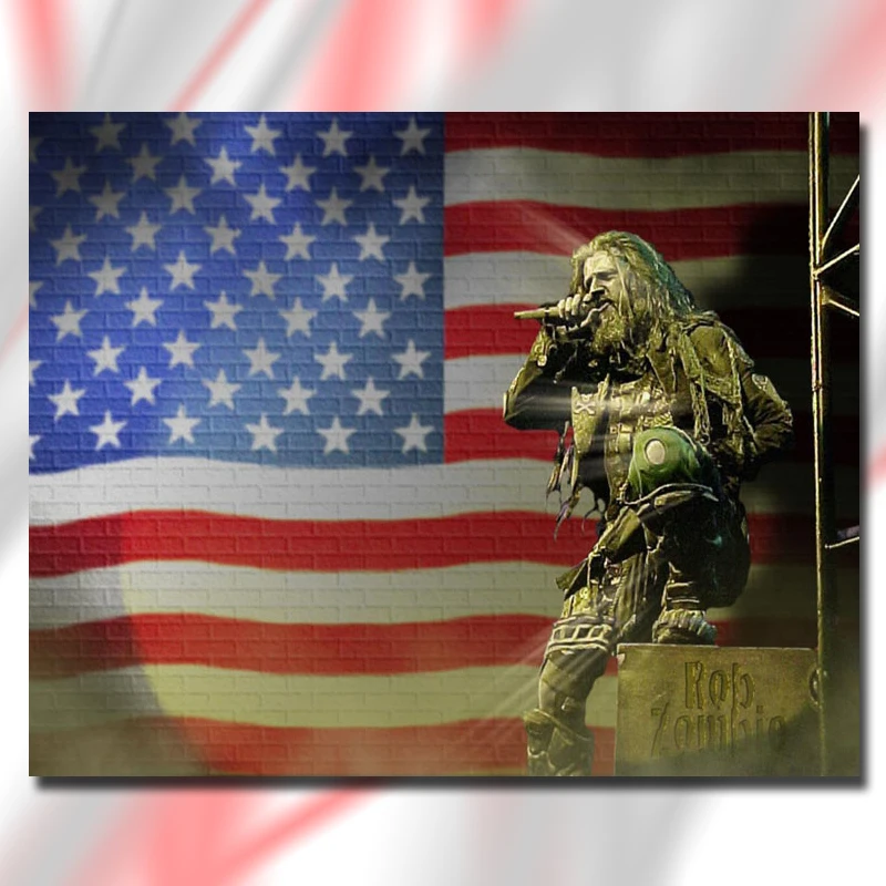 

5d diamond painting rob zombie full drill square/round diamond embroidery Cross stitch pictures rhinestones
