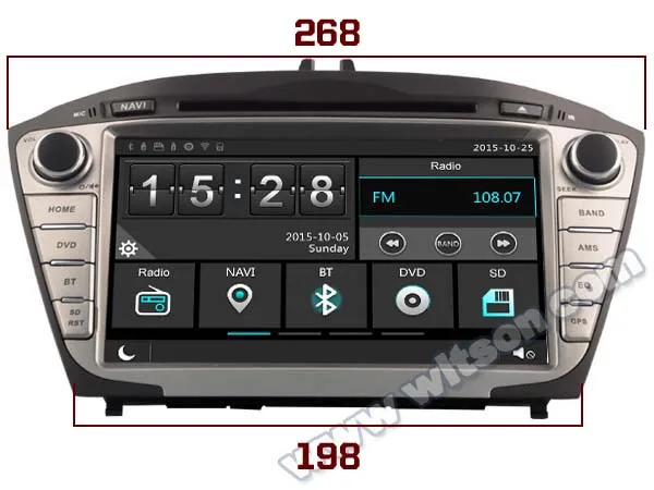 WITSON Android 9 1 2 Гб RAM 16 FLASH автомобильный DVD для HYUNDAI ix35/TUCSON 2009 навигация + WIFI DSP DAB OBD TPMS DVR