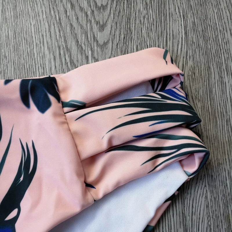ZSIIBO Sexy Bikinis Women Swimsuit Summer Cut Out Bathing Suits Push Up Bikini Print Swimwear Beach Wear With Underwire Biquini |