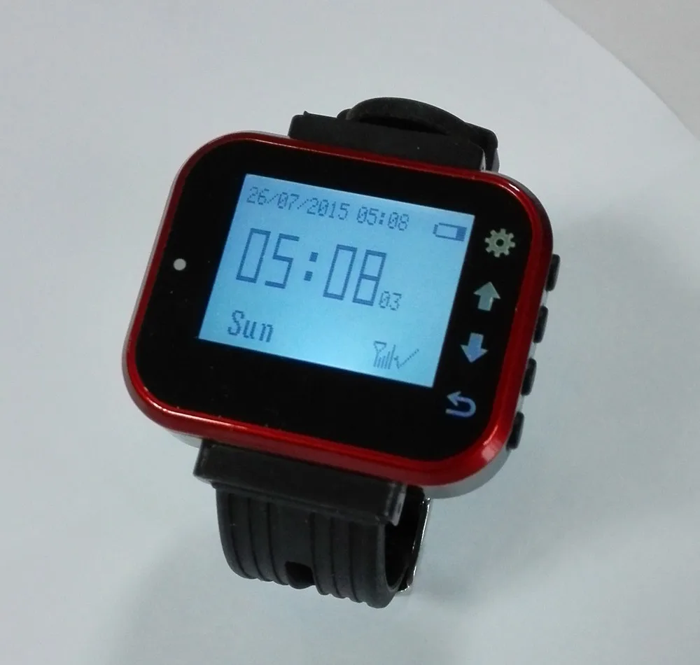 Новые смарт-часы для ресторана кафе отеля обслуживание Набор 15 кнопок 3 часы