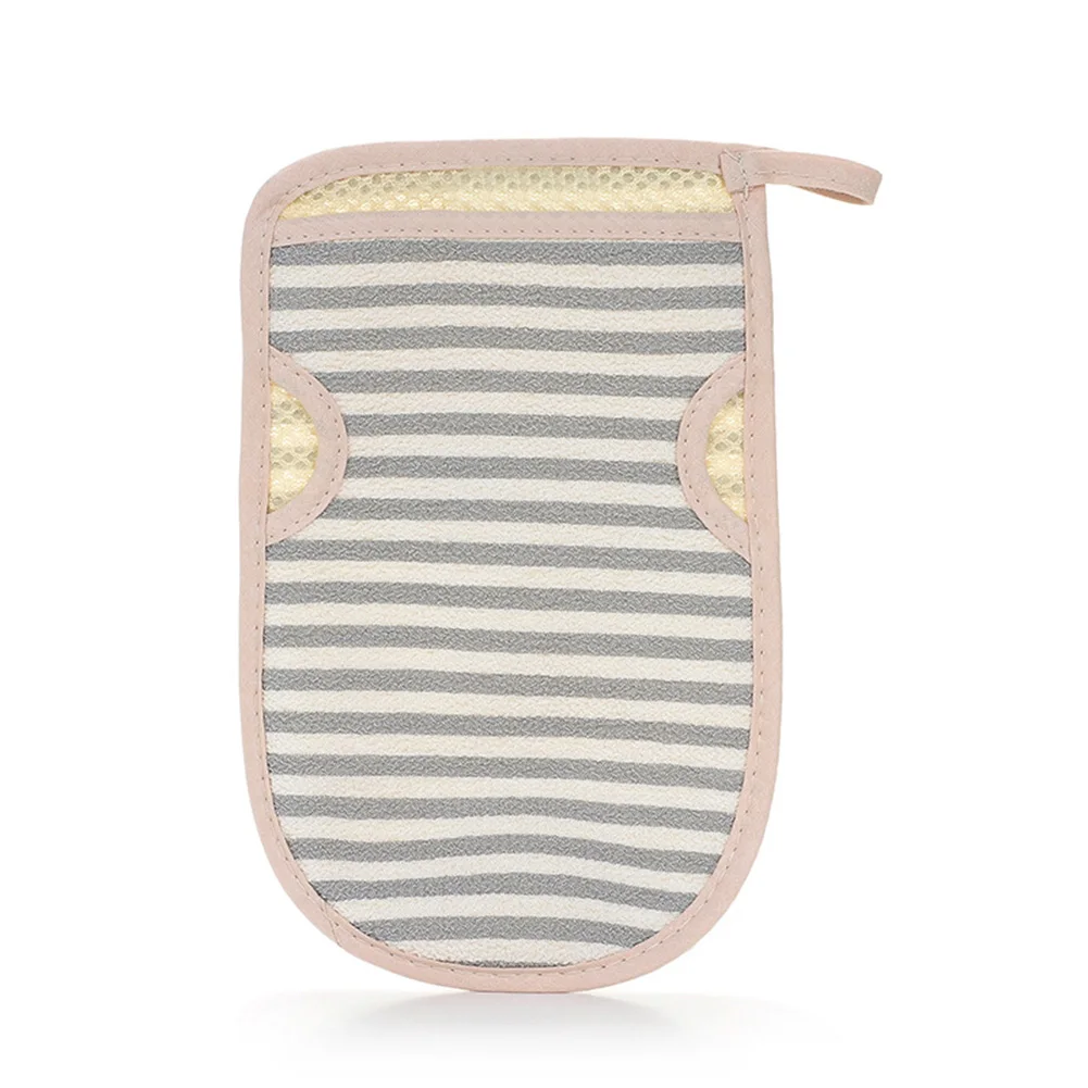 Удаляет утолщенные отшелушивающие перчатки массажные мертвой кожи для ванной митенки сухой душ