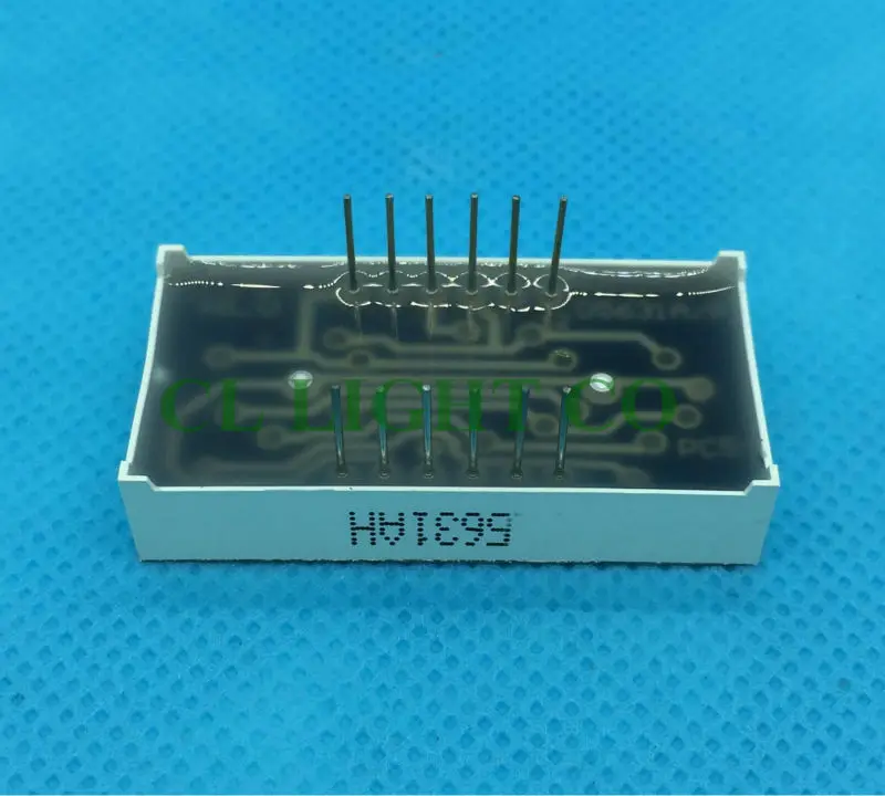 2 дюймовый Желтый 3 значный светодиодный дисплей модуль общий анод DIP цифровая