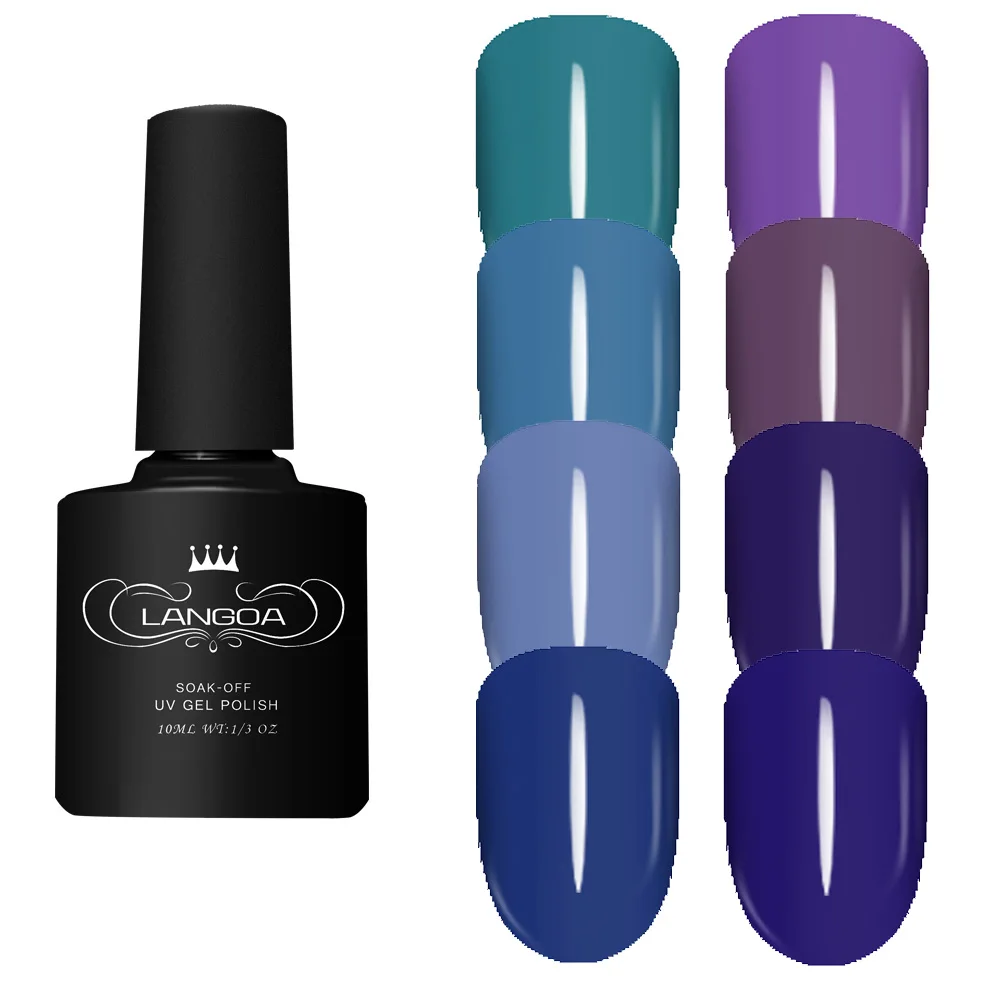Профессиональный клей Langoa 10 мл стойкий Гель лак для ногтей отмачиваемый УФ 120