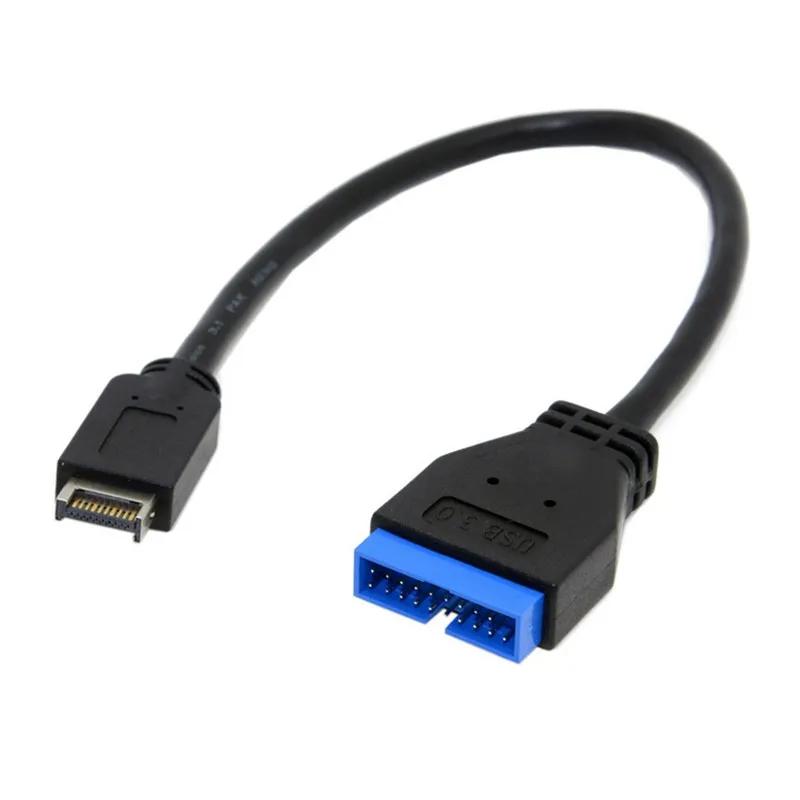 0 2 M USB 3 1 type c Мини 20 pin Передняя панель заголовок к Стандартный 19/20pin удлинитель см