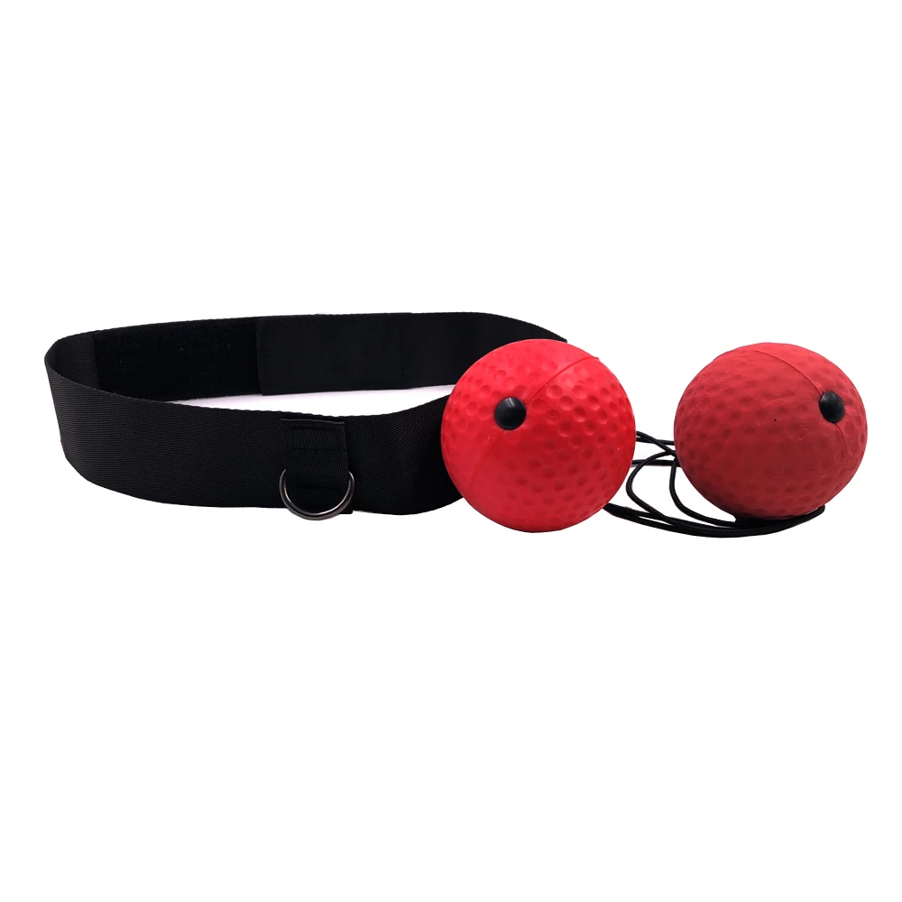 Rubber Boxing Reflex Ball with String With A Headband 360 Rotating Buckle Suitable For Beginners | Спорт и развлечения
