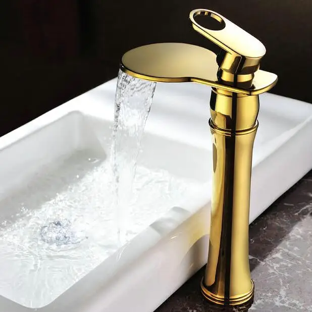 Смеситель для горячей и холодной воды из твердой латуни столешница раковина