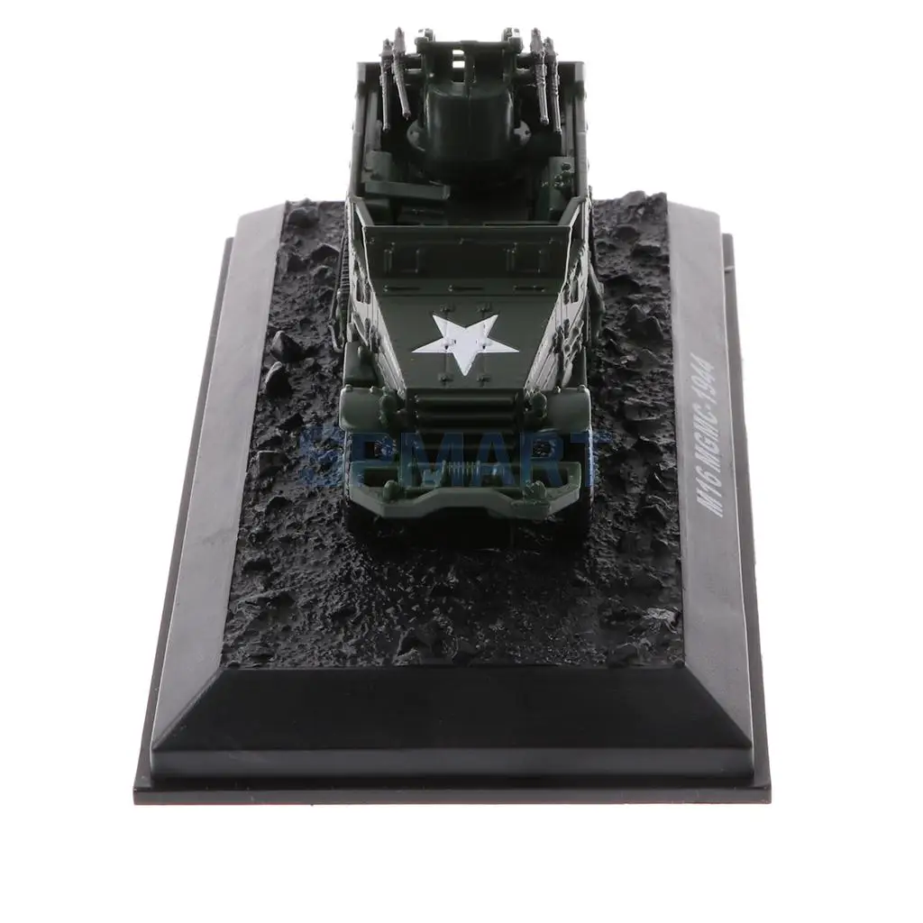 1: 72 весы Второй мировой войны Battlefield MGMC-1944 литья под давлением армия игрушка, модель автомобиля коллекционные вещи для мальчиков Прохладный подарок орнамент