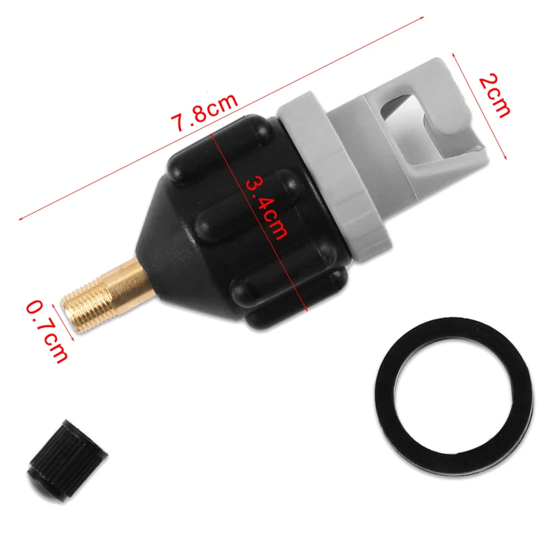 Адаптер воздушного клапана гребной лодки регулируемая плата адаптер надувной