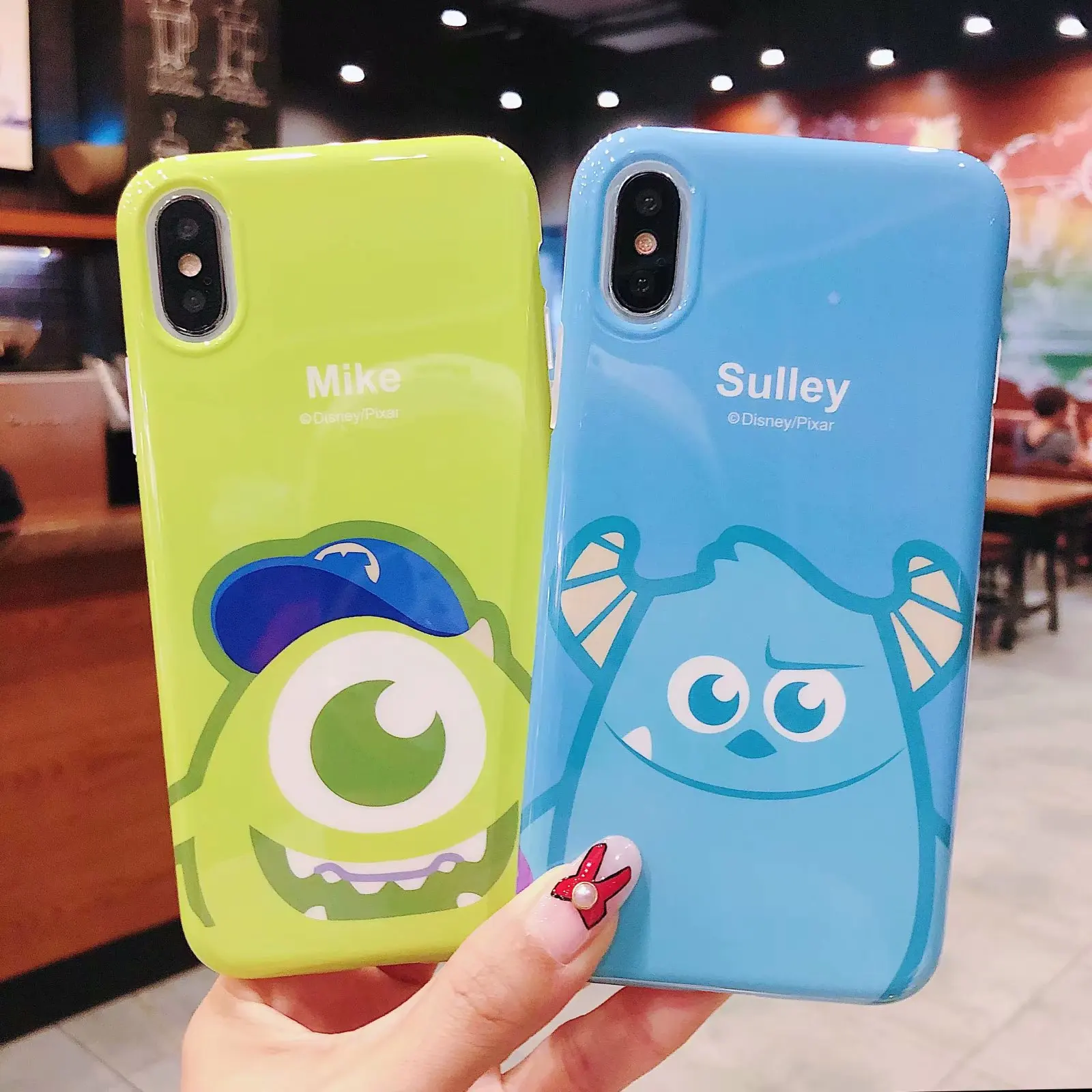 Милый мультяшный чехол с Дональдом и Дейзи Дак для iPhone X XS MAX XR 6 6s 7 8 Plus Hello вышивка