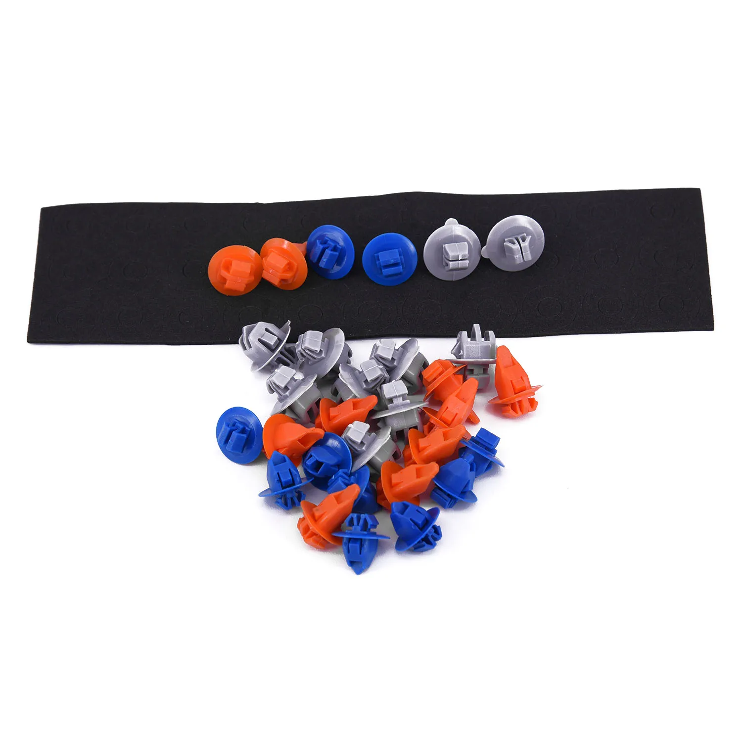 30 шт автомобильных обивки двери кузова литье ремонт Панель комплект зажим для