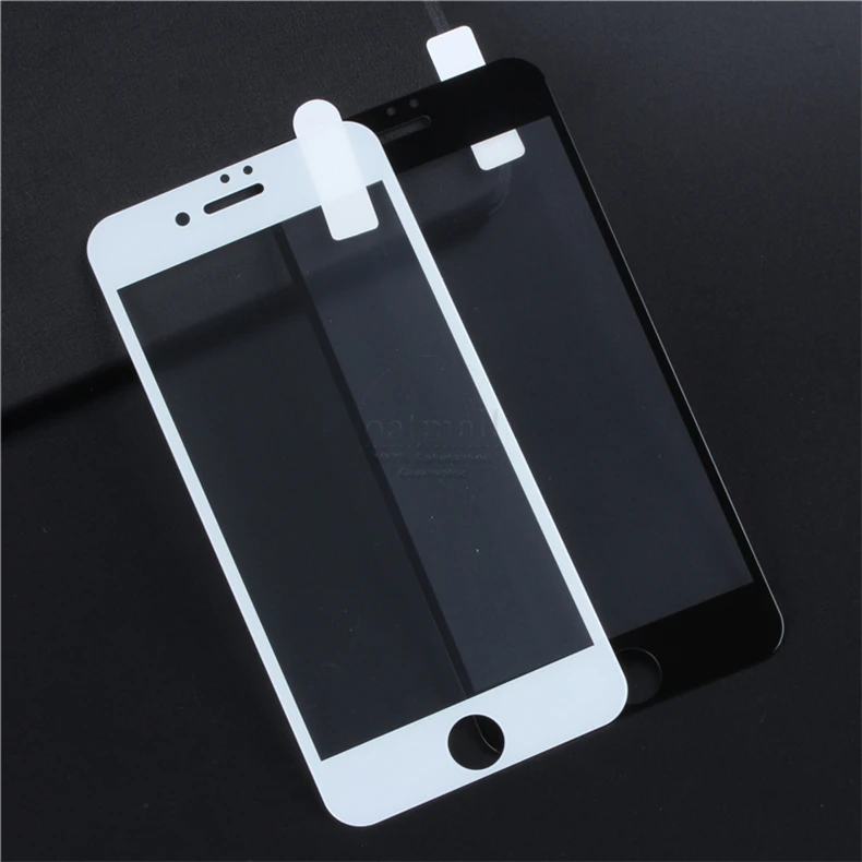 2 шт., полное покрытие, прозрачная пленка из закаленного стекла для iPhone 6, 6 S, защита экрана, покрытие, стекло для iPhone 8, 7 plus, X, XR, XS, MAX, 9H