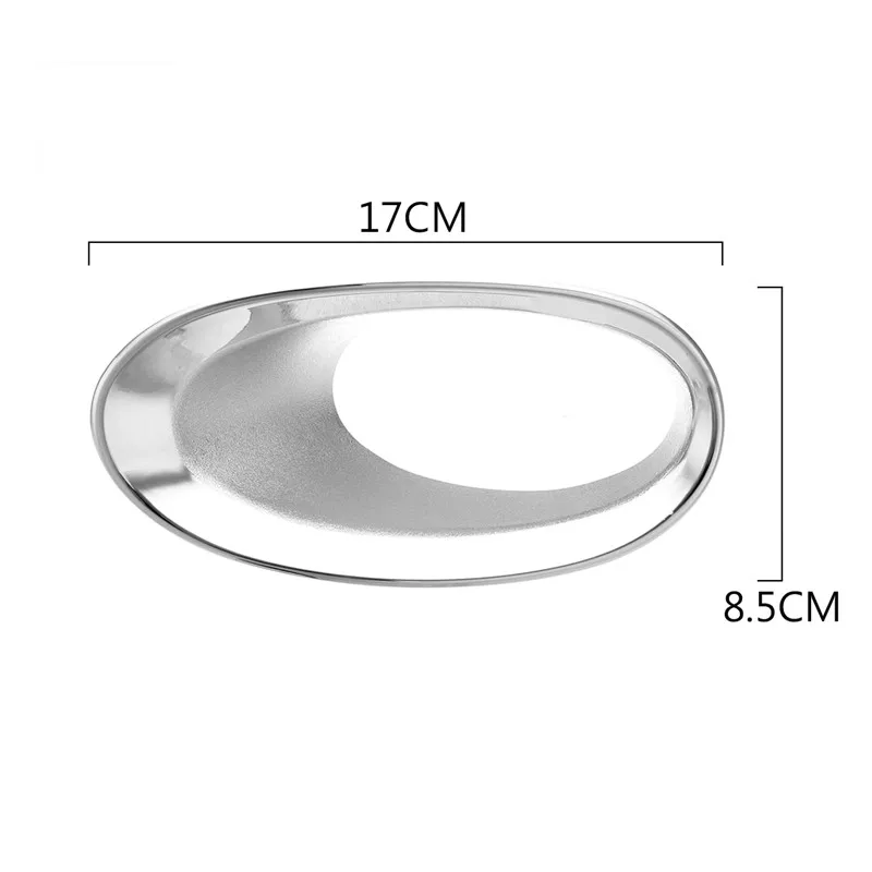 2 Шт Автомобильные передние противотуманные фары накладки для Honda CRV 2010 2011 ABS