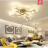 simple post modern living room ceiling lamp led atmosphere home nordic creative personality restaurant room bedroom lamps