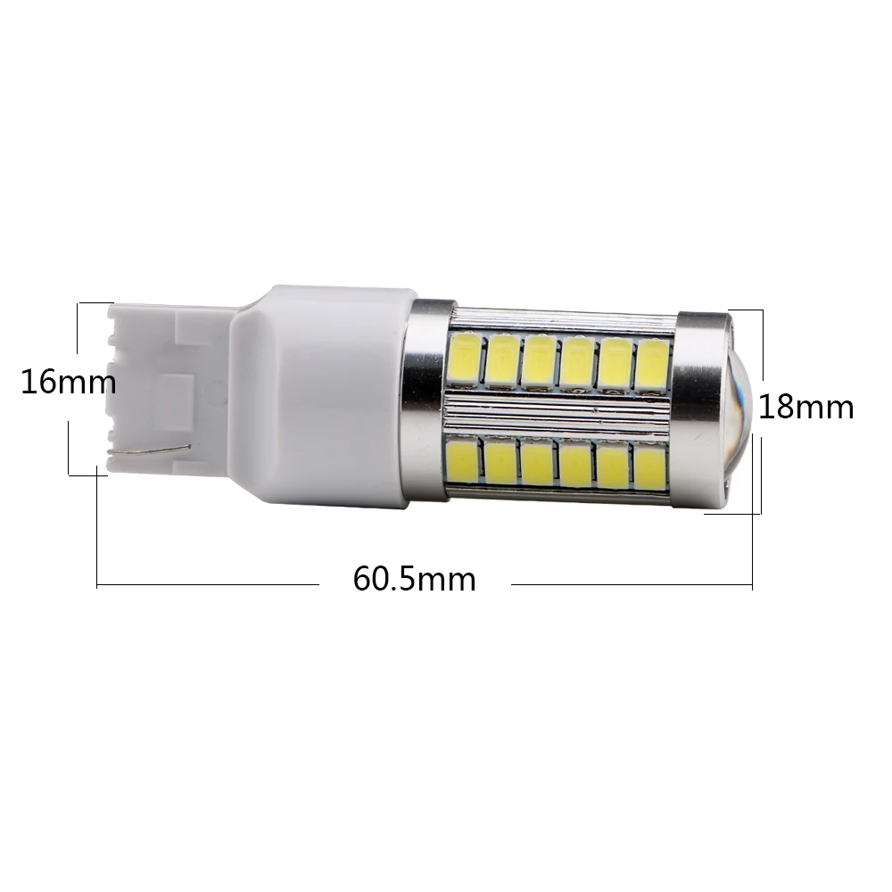 YM E Bright 2 шт. T20 5730 33 SMD 7440 7441 992 7443 7444NA 12 В постоянного тока сигнал поворота Стоп Белый