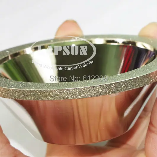 Ротационный шлифовальный станок с алмазным покрытием Круглый диск чашкой 100 мм (4