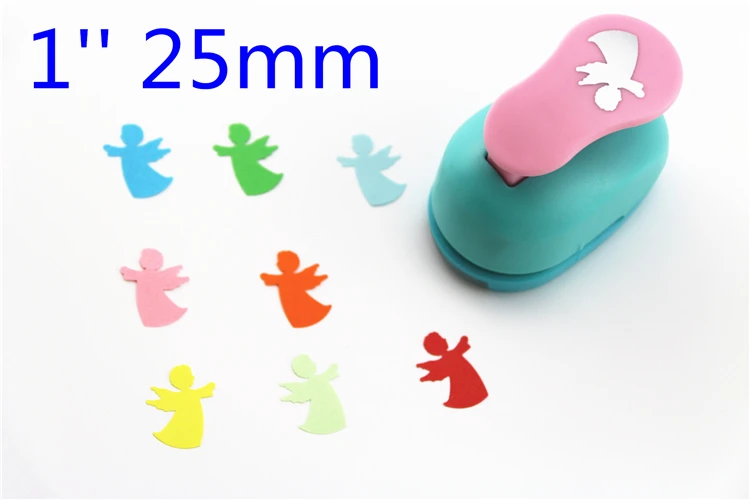 

free ship 1'' (2.5cm) angel paper cutter scrapbooking punches paper punch eva foam punch child diy craft punch scrapbook S2945