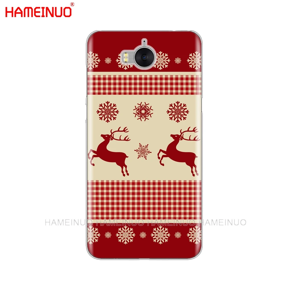 Hameinuo Рождеством Санта Клаус олень сотовый телефон чехол для Huawei Honor 3C 4x 4C 5C 5X6 7 Y3 Y6 Y5 2 II Y560 - Цвет: 43192