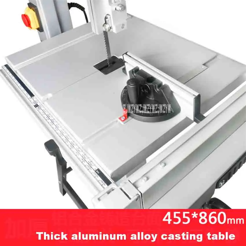 

Multifunctional Woodworking Band-Sawing Machine Vertical 12'' Blade Wire Saw D12S Band Saw Machine With Bracket 220V/50Hz 1300W