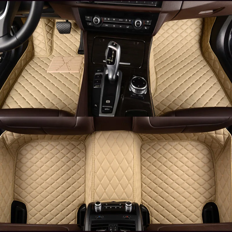 

Leather Car floor mat carpet for Renault Laguna Latitude Megane Talisman Scenic custom fit car all weather floor mat foot mats