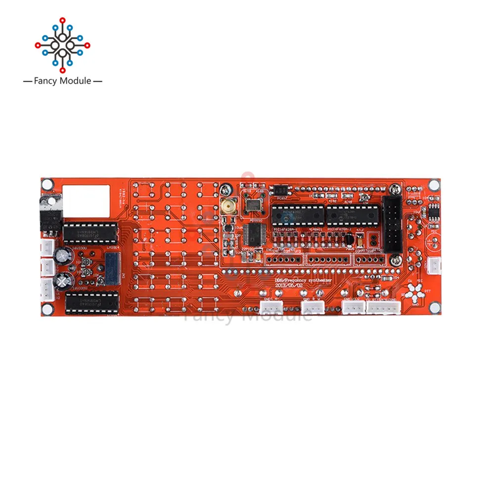 AD9850 DDS генератор сигналов коротковолновой радиочастотной волны светодиодный цифровой дисплей 0-55 МГц для радиостанции ssb6.1трансивер VFO SSB