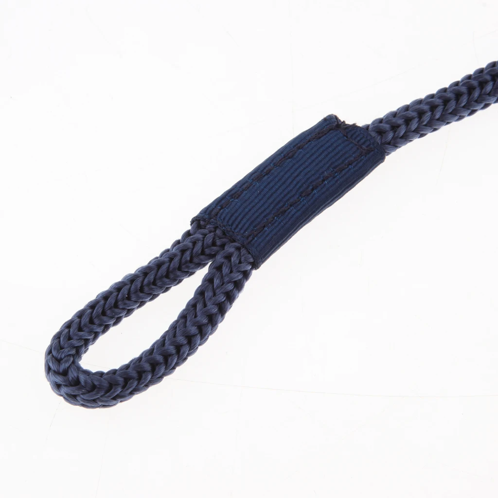 Blue Double Braid 1/4 INCH X 5 FT Boat BUMPER FENDER LINES Marine Docking Rope Strength Flexibility | Anchor