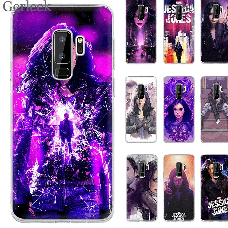Чехол для мобильного телефона Desxz Jessica Jones Samsung Galaxy A10 A30 A40 A50 A70 A3 A5 A6 A8 Plus защитный