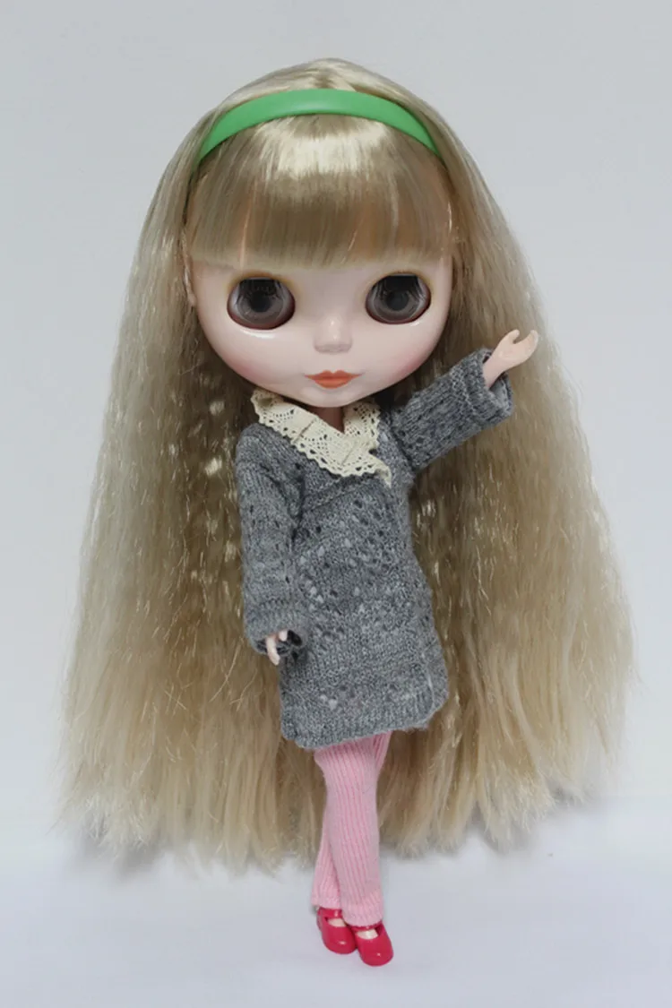 Бесплатная доставка Лучшая Скидка самодельная Обнаженная кукла Blyth артикул 87