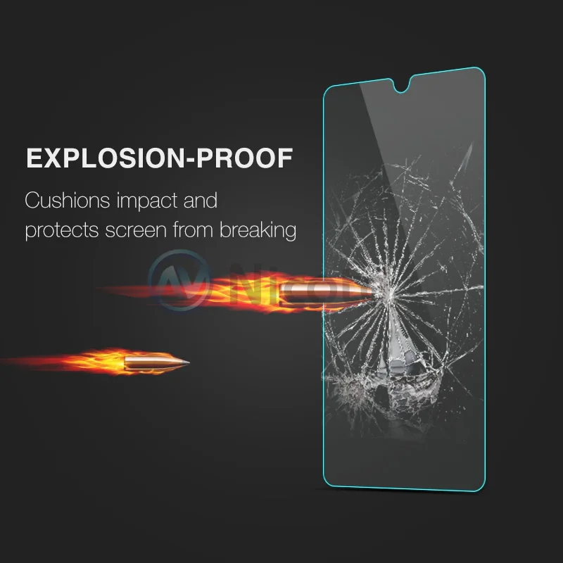 Закаленное стекло Nicotd 2.5D 9H Premium протектор экрана 6 53 дюйма для Huawei Mate 20 | Мобильные