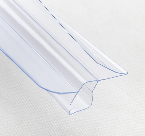 ПВХ деревянная стеклянная полка защитная направляющая крышка этикетка