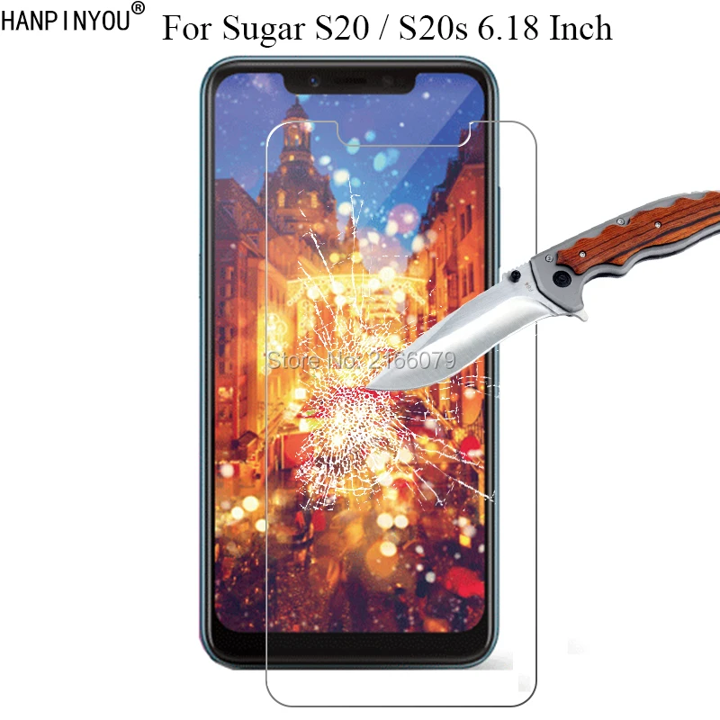 1 шт/2 шт 9H 2.5D Жесткий протектор экрана из закаленного стекла для Sugar S20/S20s 6 18