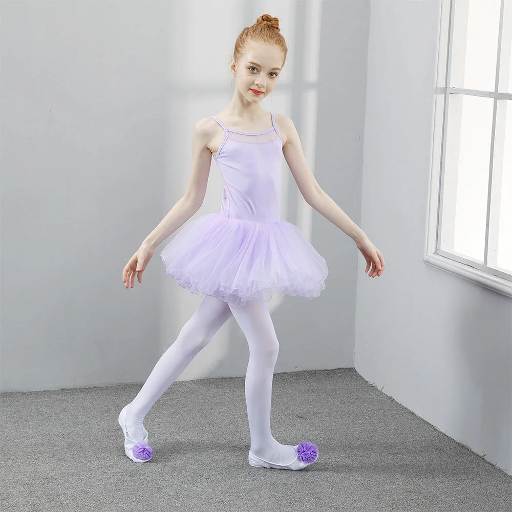 lavender Новинка; балетное платье-пачка; танцевальная одежда для девочек; детская тренировочная одежда; юбка принцессы; костюмы; гимнастические трико; танцевальная одежда - Цвет: lavender
