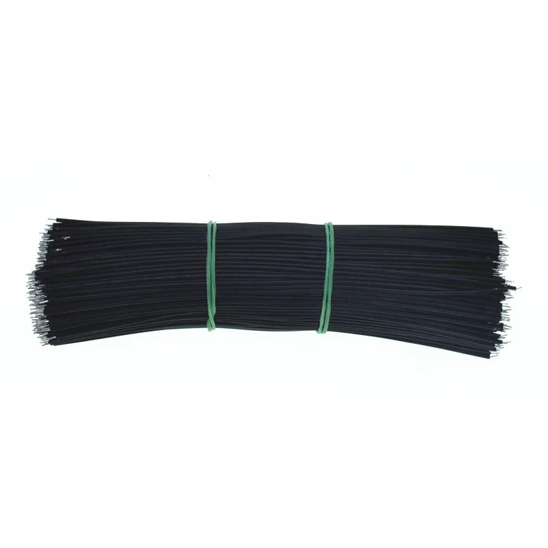 100 шт./лот оловянные перемычки макетная плата PCB припой кабель 24AWG 20 см Fly Jumper Wire Cable