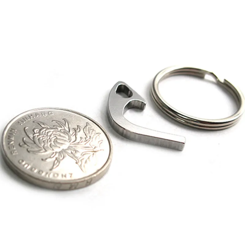 P45 нержавеющая сталь креативный Открытый Повседневный брелок открывающийся ящик