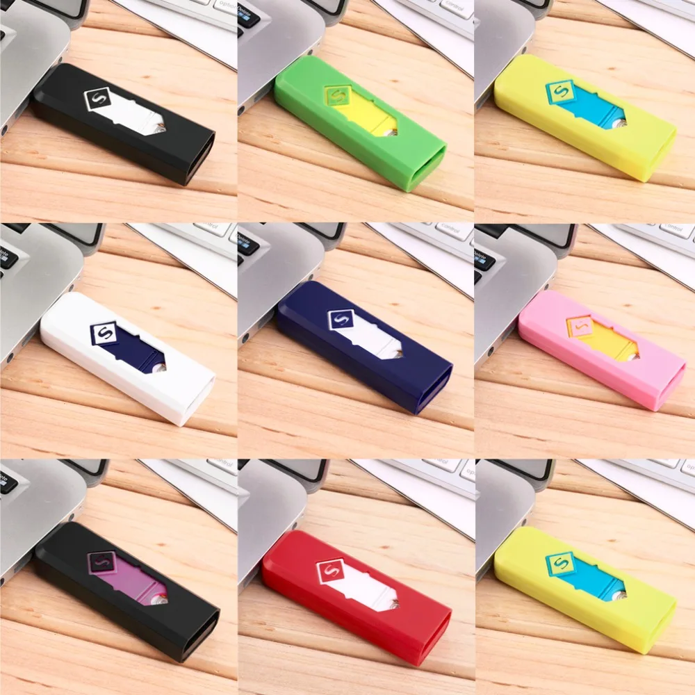 1 шт. USB Электронная Аккумуляторная Батарея Непламено Сигары Сигареты Без пламени