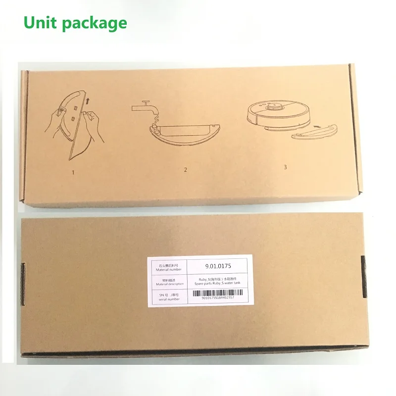 Новый оригинальный резервуар для воды пылесоса Xiaomi 2 го поколения Roborock S50 S51 робот