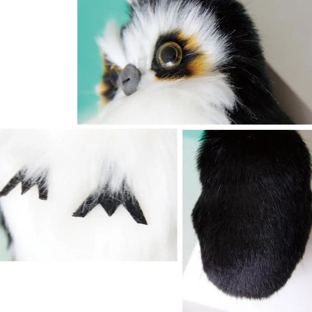 Imitation Rabbit Hair Key Ring Owl Pendant Ball Cute Animal Fur Bag Keychain | Украшения и аксессуары