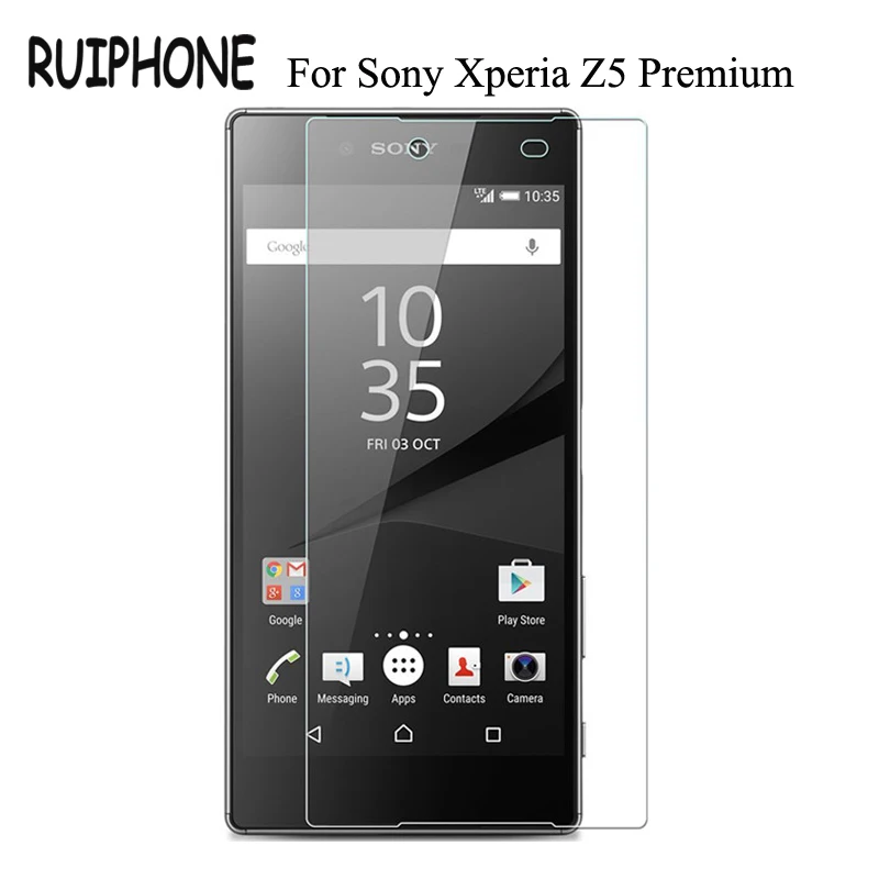 Z5 Премиум Защита для экрана из закаленного стекла Sony Xperia высокого класса Dual E6833