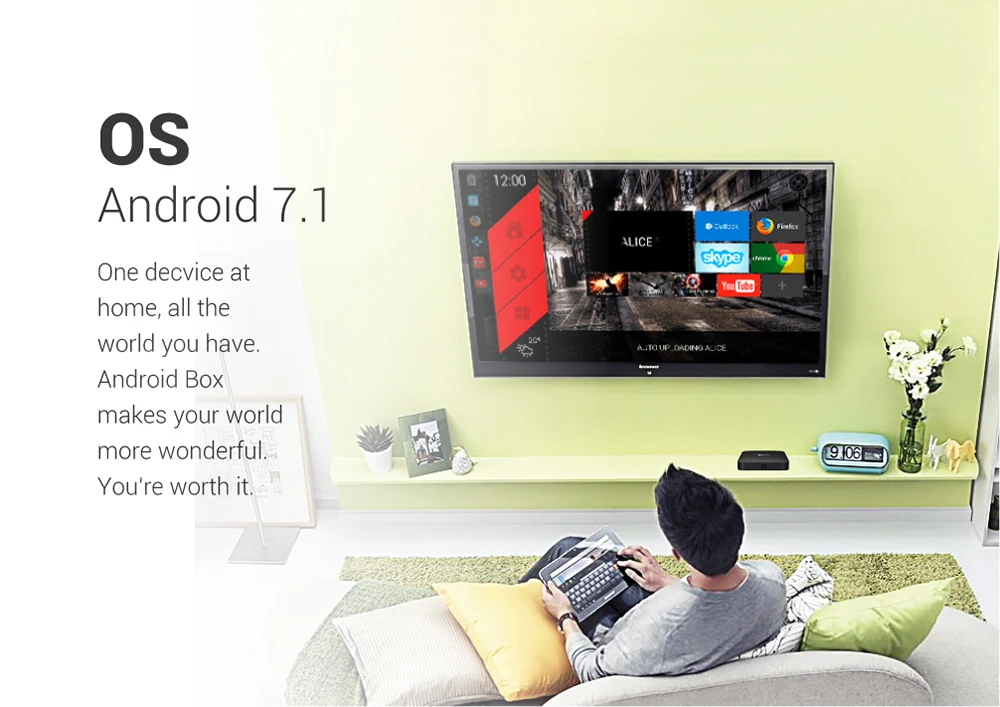 Tanix Android 7,1 TX3 mini Amlogic S905W HDMI 2,0 Smart tv Box 1 ГБ/2 ГБ DDR3 ram 16 Гб rom поддержка 4K H.265 Youtube мерцающий плеер