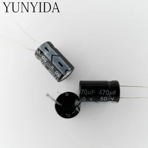 Алюминиевый электролитический конденсатор 50 в 470 мкФ 10*17 мм 20 шт.