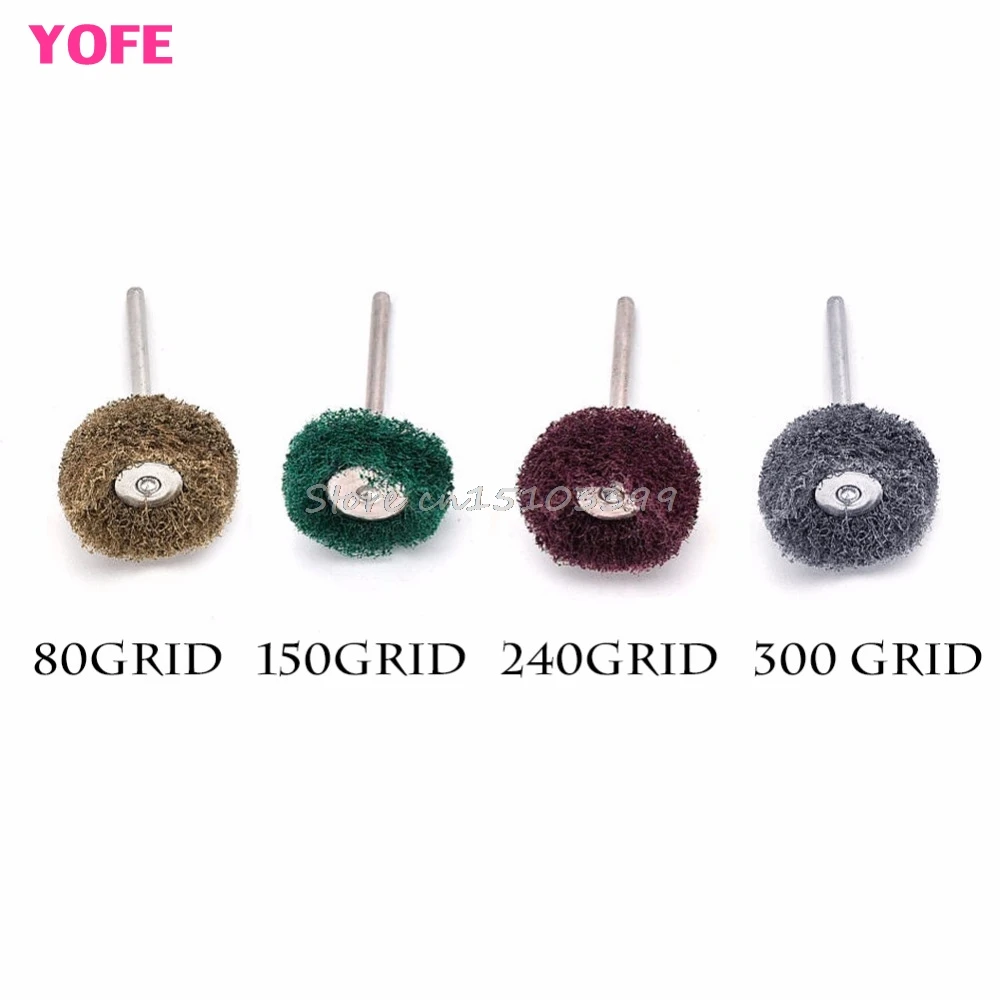 20 шт. полировальные полировщики абразивные 1 &quotколеса Scotch Brite подходящие для Dremel